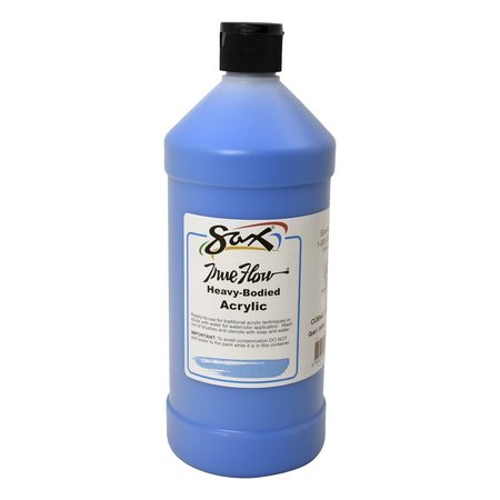 SAX True Flow Heavy Body Acrylic Paint, Quart, Cobalt Blue 27415